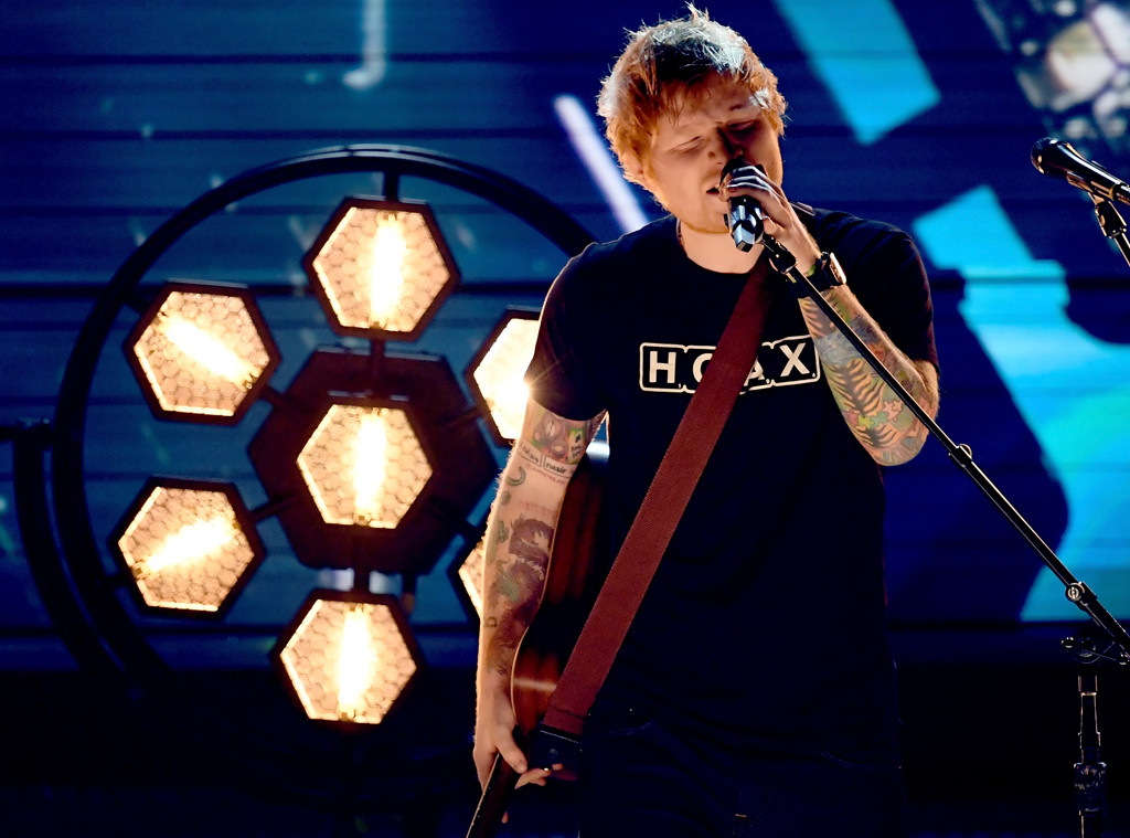 Ed Sheeran, 2017 Grammys, Show, Performance Ed Sheeran, 2017 Grammys, Show, Performance